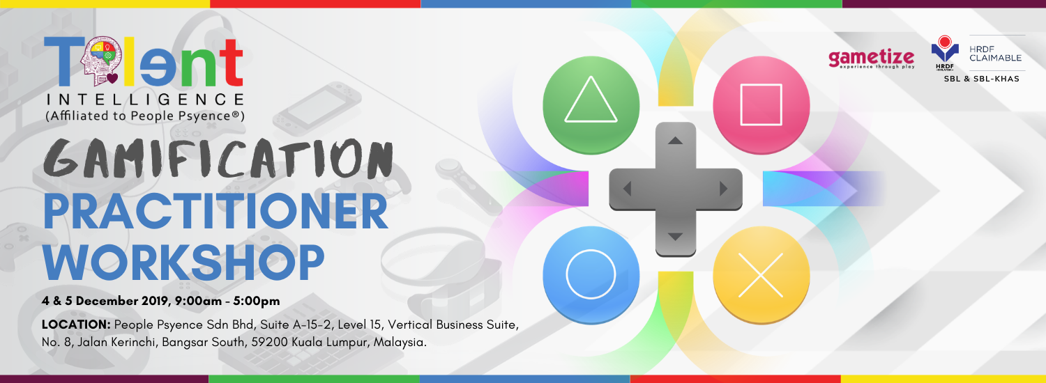 Gamification Practitioner Workshop by Jaxton Cheah